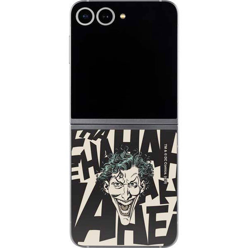 DC Comics The Joker Vintage Laughing Galaxy Z Flip6 Skin