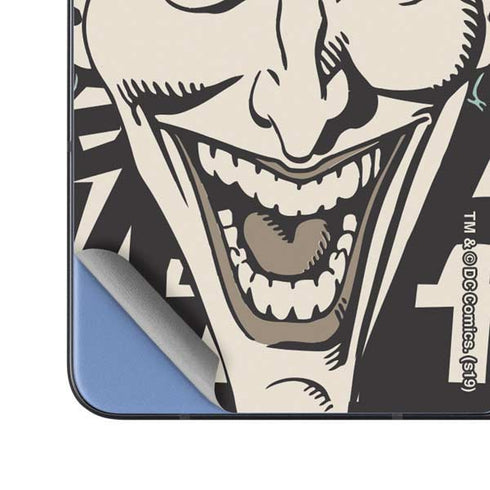 DC Comics The Joker Vintage Laughing Galaxy Z Fold5 5G Skin