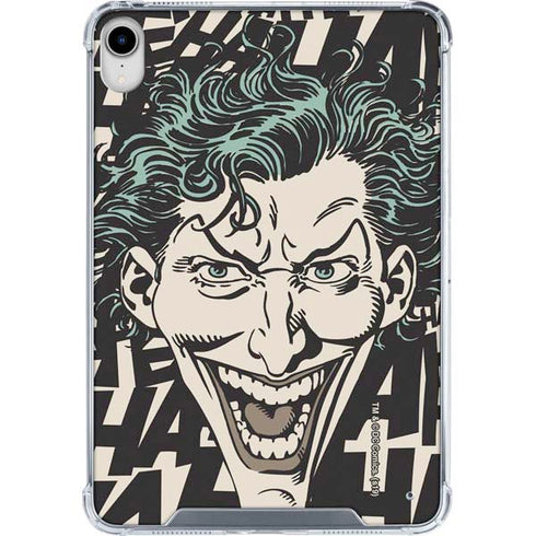 DC Comics The Joker Vintage Laughing iPad 11th Gen (2025) Clear Case
