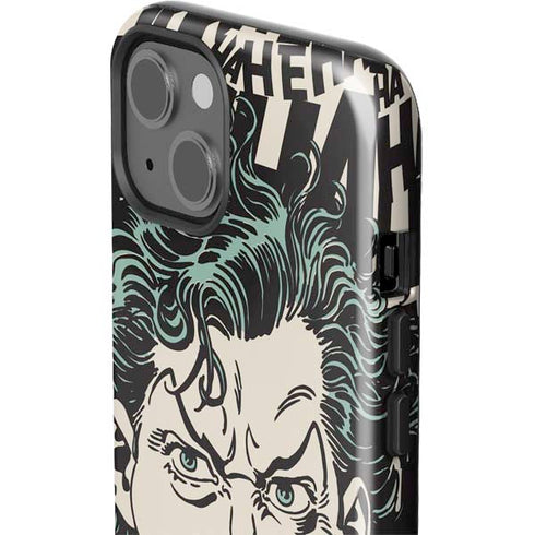 DC Comics The Joker Vintage Laughing iPhone 15 Impact Case
