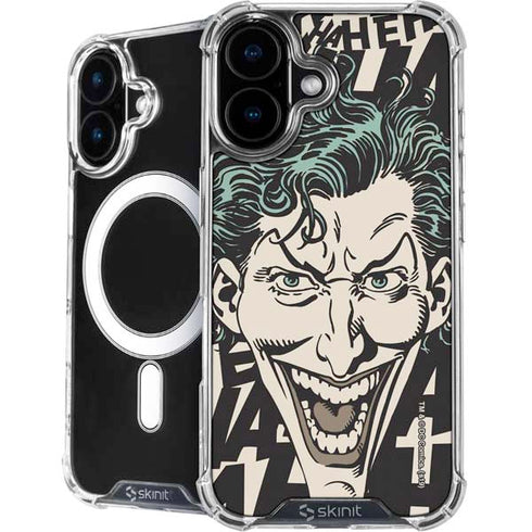 DC Comics The Joker Vintage Laughing iPhone 16 MagSafe Case