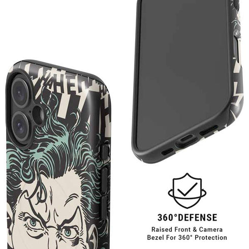 DC Comics The Joker Vintage Laughing iPhone 16 Magsafe Impact Case
