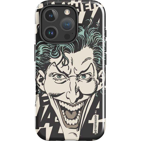 DC Comics The Joker Vintage Laughing iPhone 16 Pro Impact Case