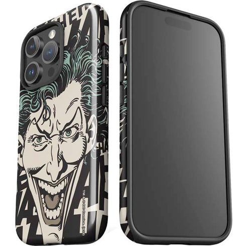 DC Comics The Joker Vintage Laughing iPhone 16 Pro Impact Case