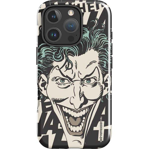 DC Comics The Joker Vintage Laughing iPhone 16 Pro Max Impact Case