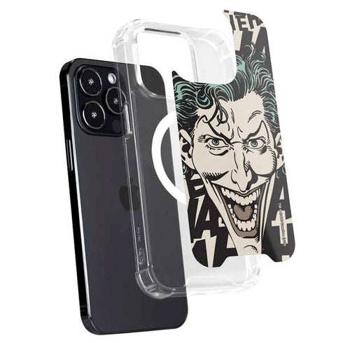 DC Comics The Joker Vintage Laughing iPhone 16 Pro Max MagSafe Case