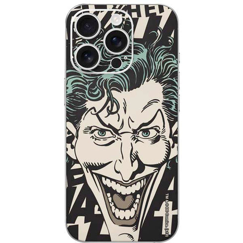 DC Comics The Joker Vintage Laughing iPhone 16 Pro Skin
