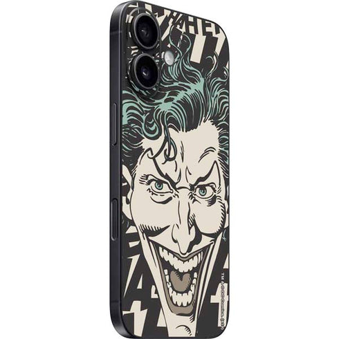 DC Comics The Joker Vintage Laughing iPhone 16 Skin