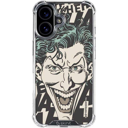 DC Comics The Joker Vintage Laughing iPhone 17 Clear Case