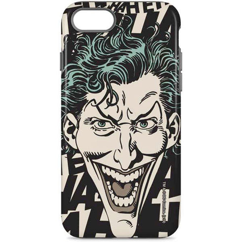 DC Comics The Joker Vintage Laughing iPhone Cases
