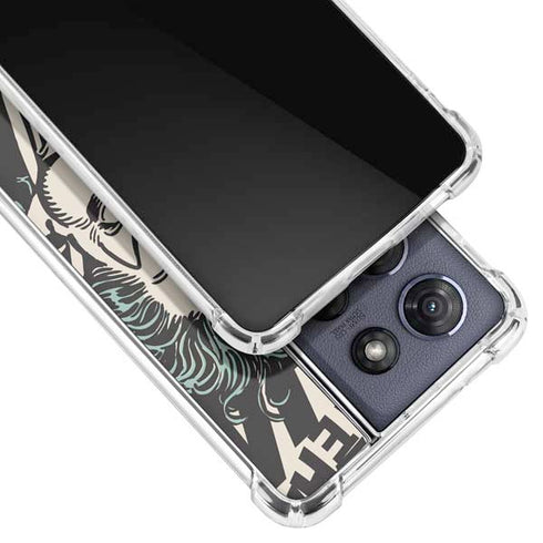 DC Comics The Joker Vintage Laughing Moto G 5G (2025) Clear Case