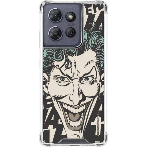 DC Comics The Joker Vintage Laughing Moto G Play 5G (2025) Clear Case