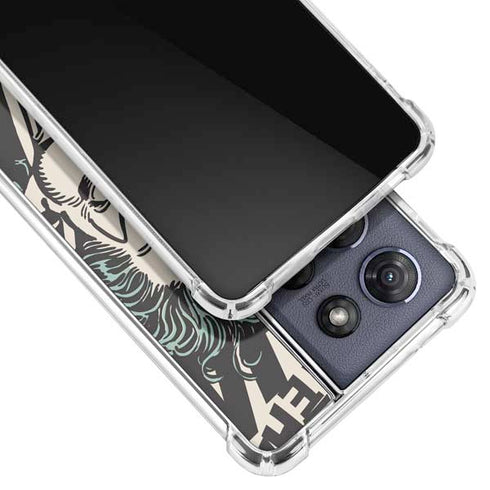DC Comics The Joker Vintage Laughing Moto G Stylus 5G (2025) Clear Case