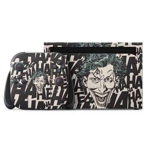 DC Comics The Joker Vintage Laughing Nintendo Switch 2 (2025) with Joy-Con Skin