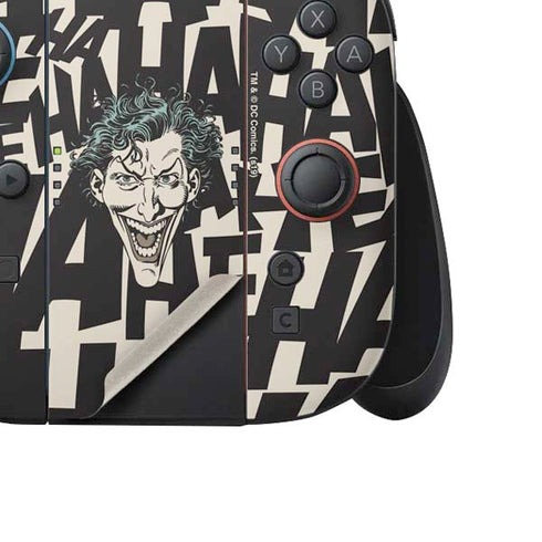 DC Comics The Joker Vintage Laughing Nintendo Switch 2 (2025) Joy-Con Controller Skin