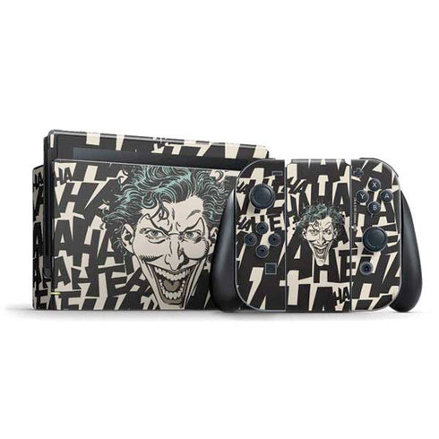 DC Comics The Joker Vintage Laughing Nintendo Skins