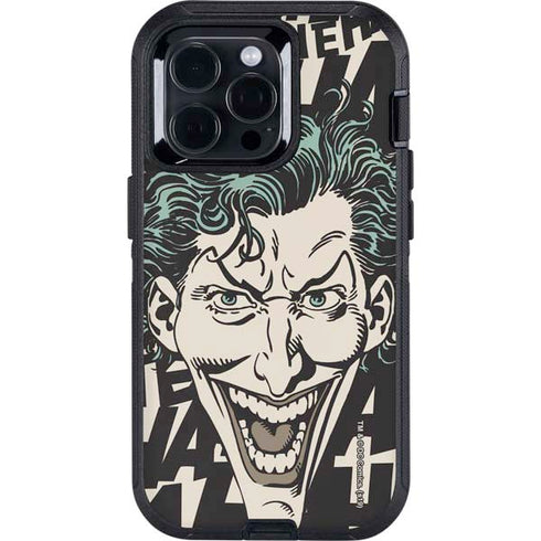 DC Comics The Joker Vintage Laughing Otterbox Defender iPhone Skin