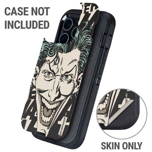 DC Comics The Joker Vintage Laughing Otterbox Defender iPhone Skin
