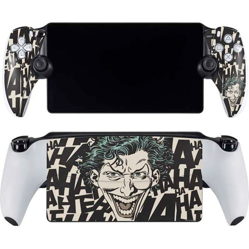 DC Comics The Joker Vintage Laughing PlayStation Portal Remote Player Skin
