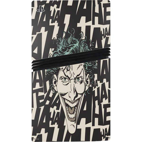 DC Comics The Joker Vintage Laughing PS5 Pro Console Skin