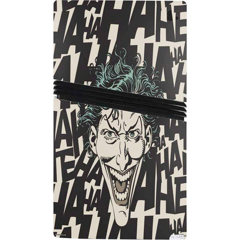 DC Comics The Joker Vintage Laughing PS5 Pro Console Skin
