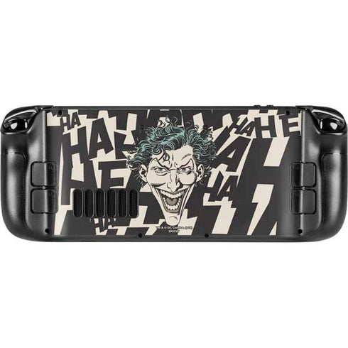 DC Comics The Joker Vintage Laughing Steam Deck Handheld Gaming Computer Skin