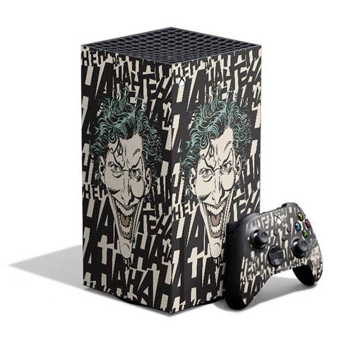 DC Comics The Joker Vintage Laughing XBox Series X Digital Edition Bundle Skin
