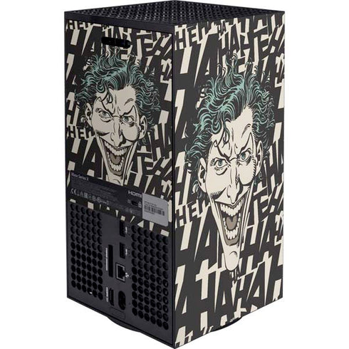 DC Comics The Joker Vintage Laughing XBox Series X Digital Edition Bundle Skin