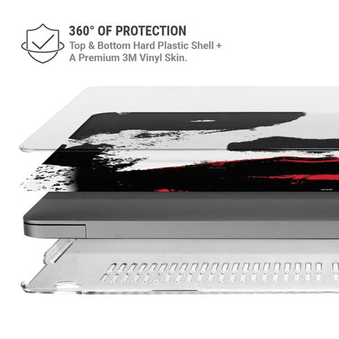 DC Comics The Joker Dark Knight Poster Art MacBook Pro 14in (2021-24) Case plus Skin
