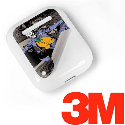DC Comics The Joker Vintage Action pose pattern Apple AirPods Skin