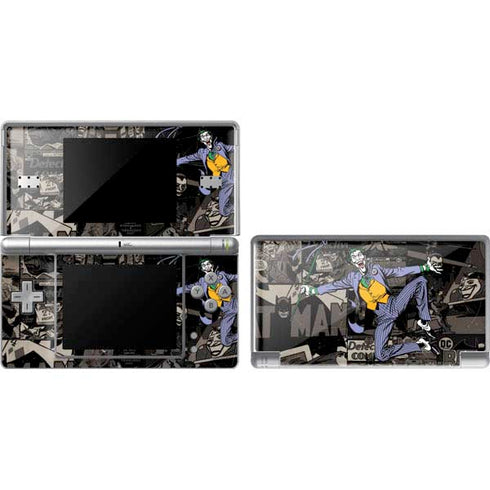 DC Comics The Joker Vintage Action pose pattern DS Lite Skin