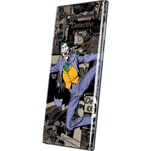 DC Comics The Joker Vintage Action pose pattern Galaxy Note 10 Plus Skin