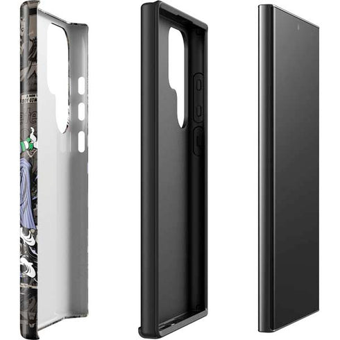 DC Comics The Joker Vintage Action pose pattern Galaxy S23 Ultra Pro Case