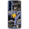DC Comics The Joker Vintage Action pose pattern Galaxy S25 Clear Case