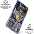 DC Comics The Joker Vintage Action pose pattern Galaxy S25 Clear Case