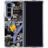 DC Comics The Joker Vintage Action pose pattern Galaxy Z Fold5 5G Clear Case