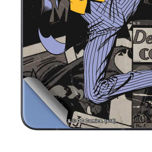 DC Comics The Joker Vintage Action pose pattern Galaxy Z Fold5 5G Skin