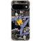 DC Comics The Joker Vintage Action pose pattern Google Pixel 10 Clear Case