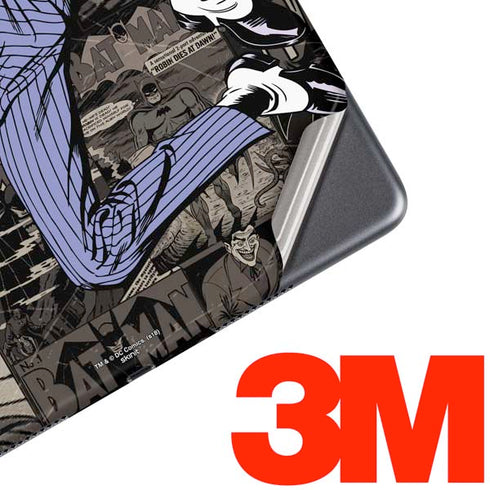 DC Comics The Joker Vintage Action pose pattern iPad Skins