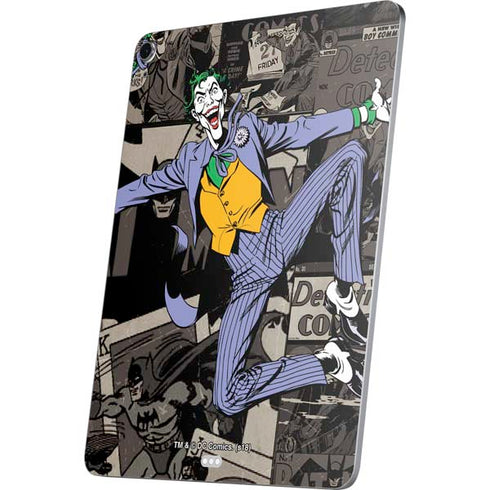 DC Comics The Joker Vintage Action pose pattern Apple iPad Air Skin