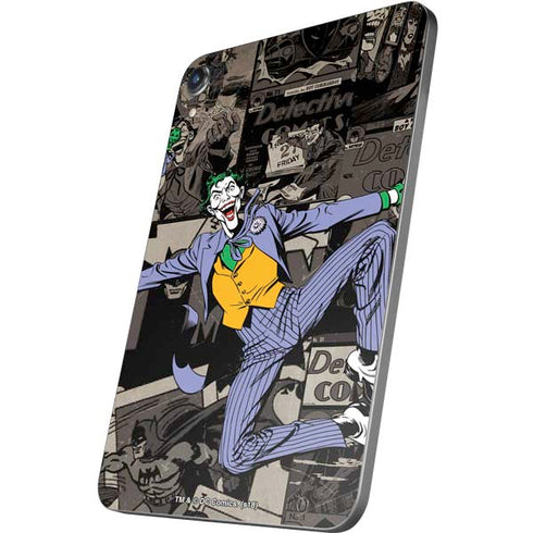 DC Comics The Joker Vintage Action pose pattern Apple iPad Mini Skin