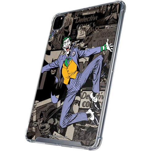 DC Comics The Joker Vintage Action pose pattern iPad Cases