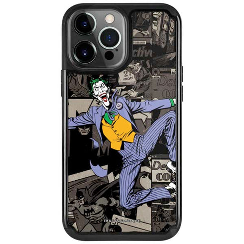 DC Comics The Joker Vintage Action pose pattern iPhone Cases