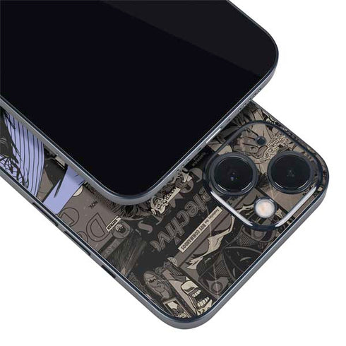 DC Comics The Joker Vintage Action pose pattern iPhone Skins