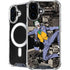 DC Comics The Joker Vintage Action pose pattern iPhone 16 MagSafe Case