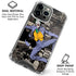 DC Comics The Joker Vintage Action pose pattern iPhone 16 Pro Max Clear Case