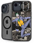 DC Comics The Joker Vintage Action pose pattern iPhone 16e Kickstand Case