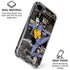 DC Comics The Joker Vintage Action pose pattern iPhone 16e Clear Case