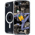 DC Comics The Joker Vintage Action pose pattern iPhone 16e MagSafe Case