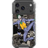 DC Comics The Joker Vintage Action pose pattern iPhone 18 Pro Clear Case